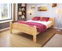 Łóżko z drewna litego Liva