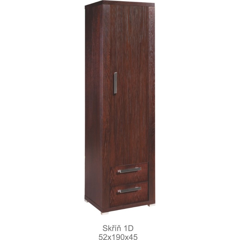 1D Nemi Holzschrank