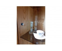 Massivholz Vitrine Moreno 30