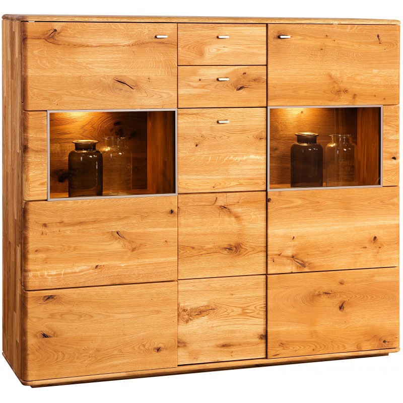 Vitrine aus Massivholz Denver 47