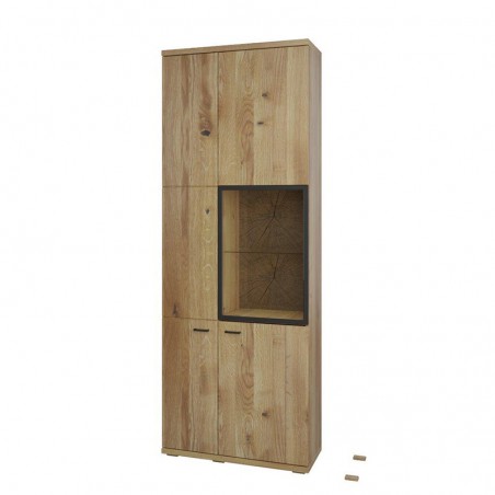 Massivholz Vitrine Flora 12