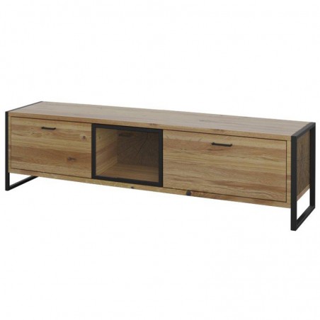 Massivholz TV Kommode Flora 02