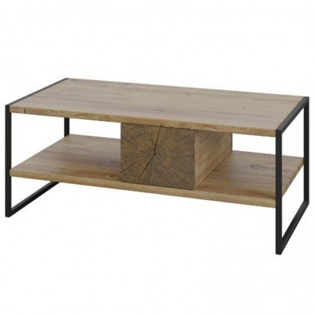 Massivholz Couchtisch Flora 65
