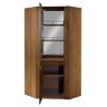 Massivholz Vitrine Velvet 16 (Ecke)