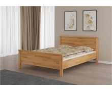 Łóżko z drewna litego Roma buk