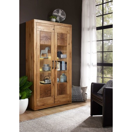 Vitrine aus Massivholz Andre 201