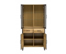 Eichenfurnier Vitrine Jeanne 73