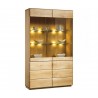 Massivholz Vitrine Atlanta 12