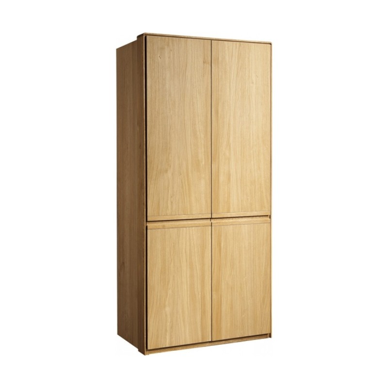 Massivholz Kleiderschrank Atlanta 02