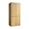 Massivholz Kleiderschrank Atlanta 02