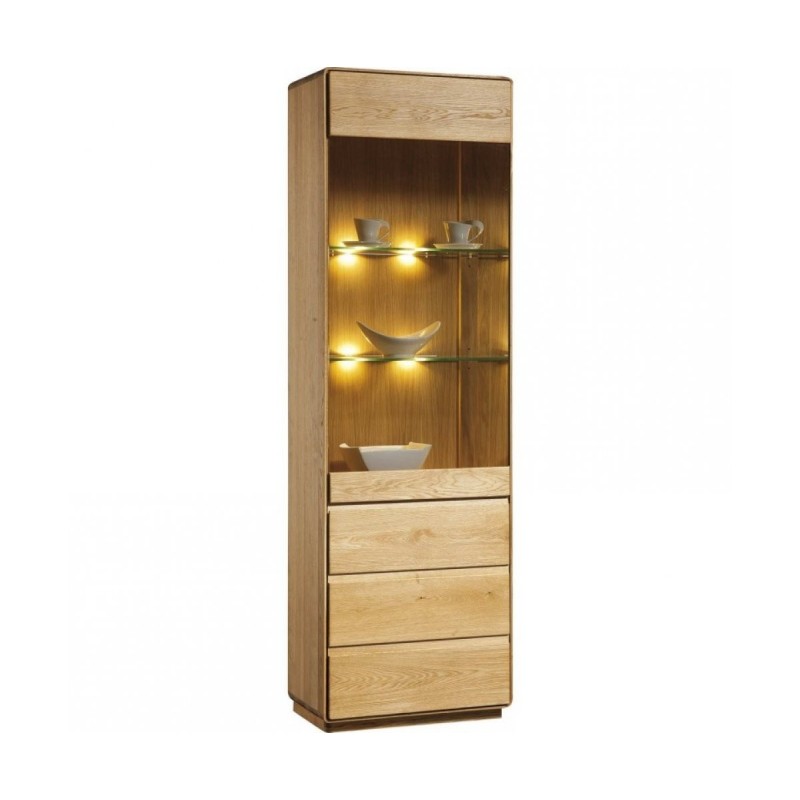 Massivholz Vitrine Atlanta 10