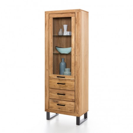 Massivholz Vitrine Tina 2341