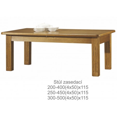 Tisch für das Essen aus Holz 200 (verblieben)