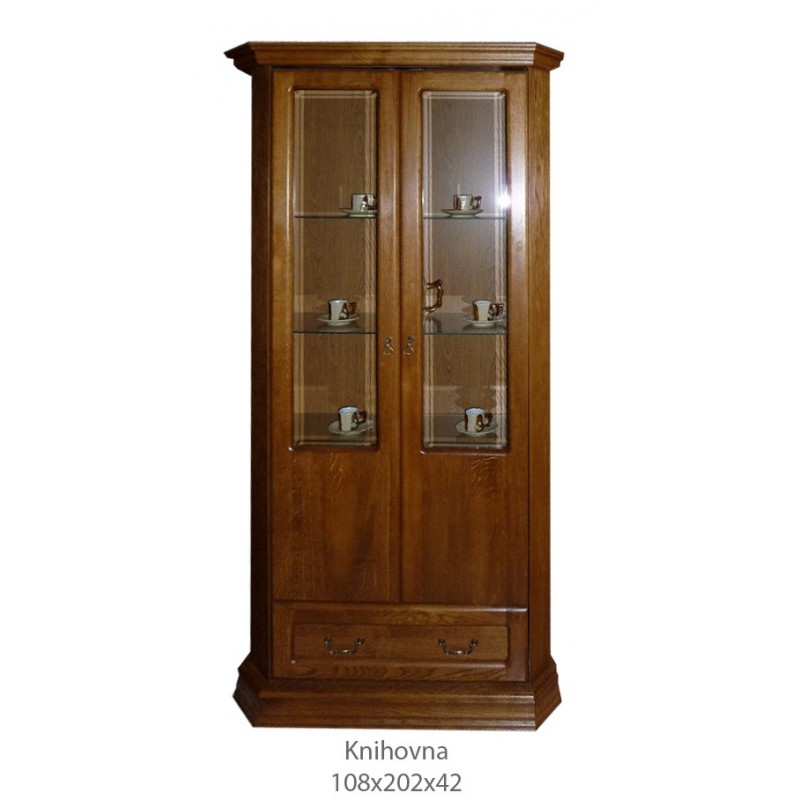 Biblioteczka z drewna litego Monika