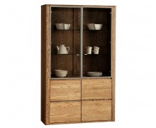 Massivholz Vitrine Orlando 12