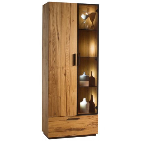 Massivholz Vitrine Moreno 30