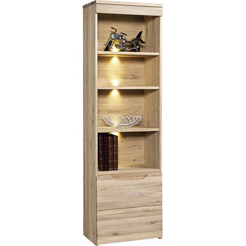 Witryna z drewna litego Selene 1048