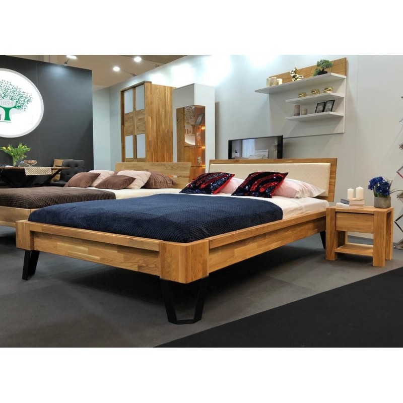 Holzbett von Espacio