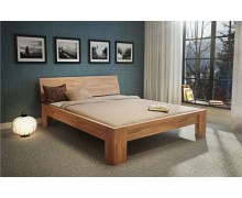 Łóżko z drewna litego Calm buk
