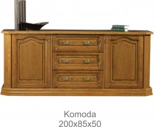 Komoda rustikalna 200x85x50...