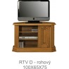 Rustische RTV D-King-Schrank aus King-King