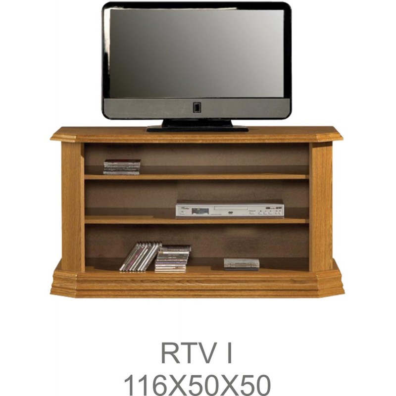 Rustikale RTV und KING-Schrank aus Holz