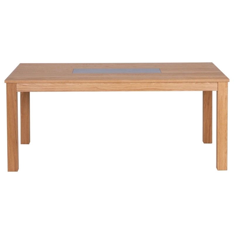 Massivholz Esstisch Sangero 71-mit Einlegenplatten