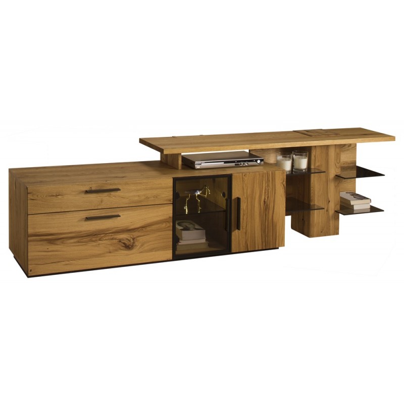 Massivholz TV Kommode Moreno 50/52