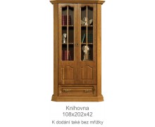 Rustykalna biblioteka z...