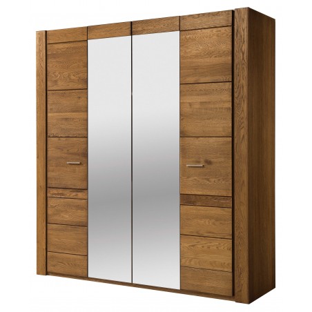 Massivholz Kleiderschrank Velvet 77