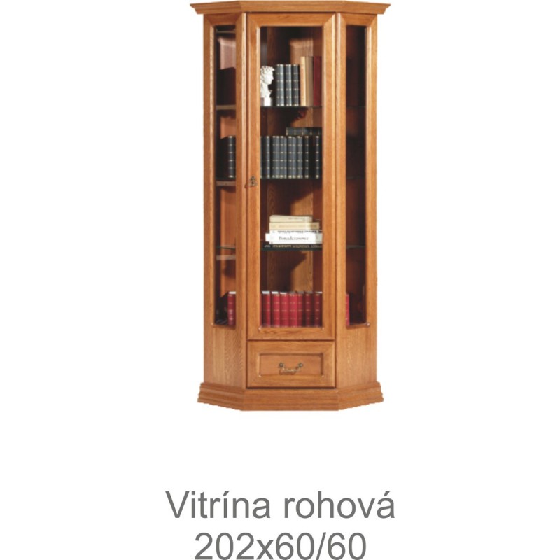 Rustykalna witryna narożna Monika