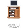 Rustykalna szafka RTV A Monika
