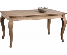 Rustykalny stół z drewna litego Atelie 70 (rozkładany)