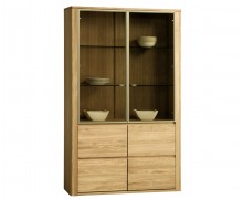 Massivholz Vitrine Orlando 12