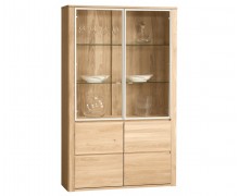 Massivholz Vitrine Orlando 12