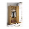Massivholz Kleiderschrank Atlanta 02