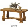 Rustglatte aus Holz Arek I
