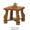 Rustglatte aus kleines Holz