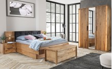 DENVER sypialnia w calošti z drewna litego